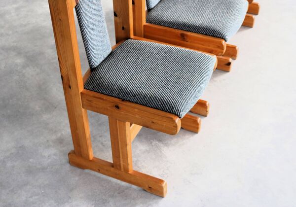 Chaises de salle à manger vintage   chaises   années 60   suède