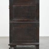 Rare English antique 2-door cabinet from the early 18th century