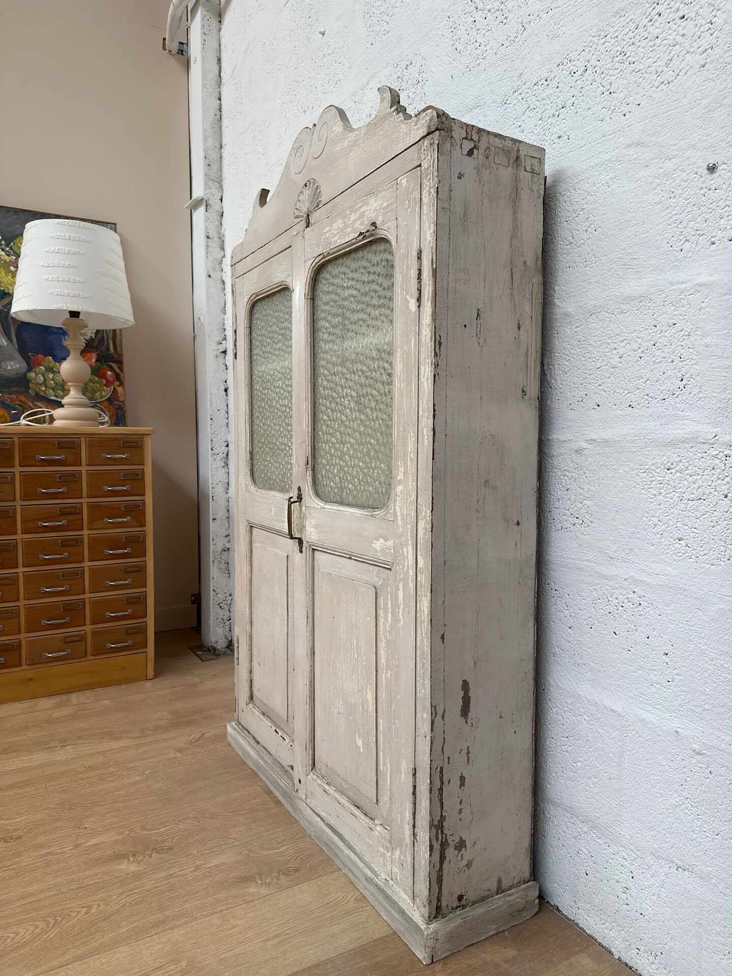 Small antique wardrobe
