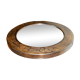 Vintage round copper mirror by marco fugeri 1960