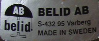 Lustre en chrome, Belid Suède 1990