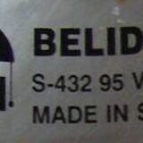 Chrome chandelier, Belid Sweden 1990