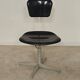 1 adjustable industrial chair metal Czechoslovakia 1960