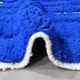 Tapis Bleu Contemporain - 300 x 237 cm
