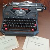 Typewriter rooy 40 with instructions and instruction (rare)