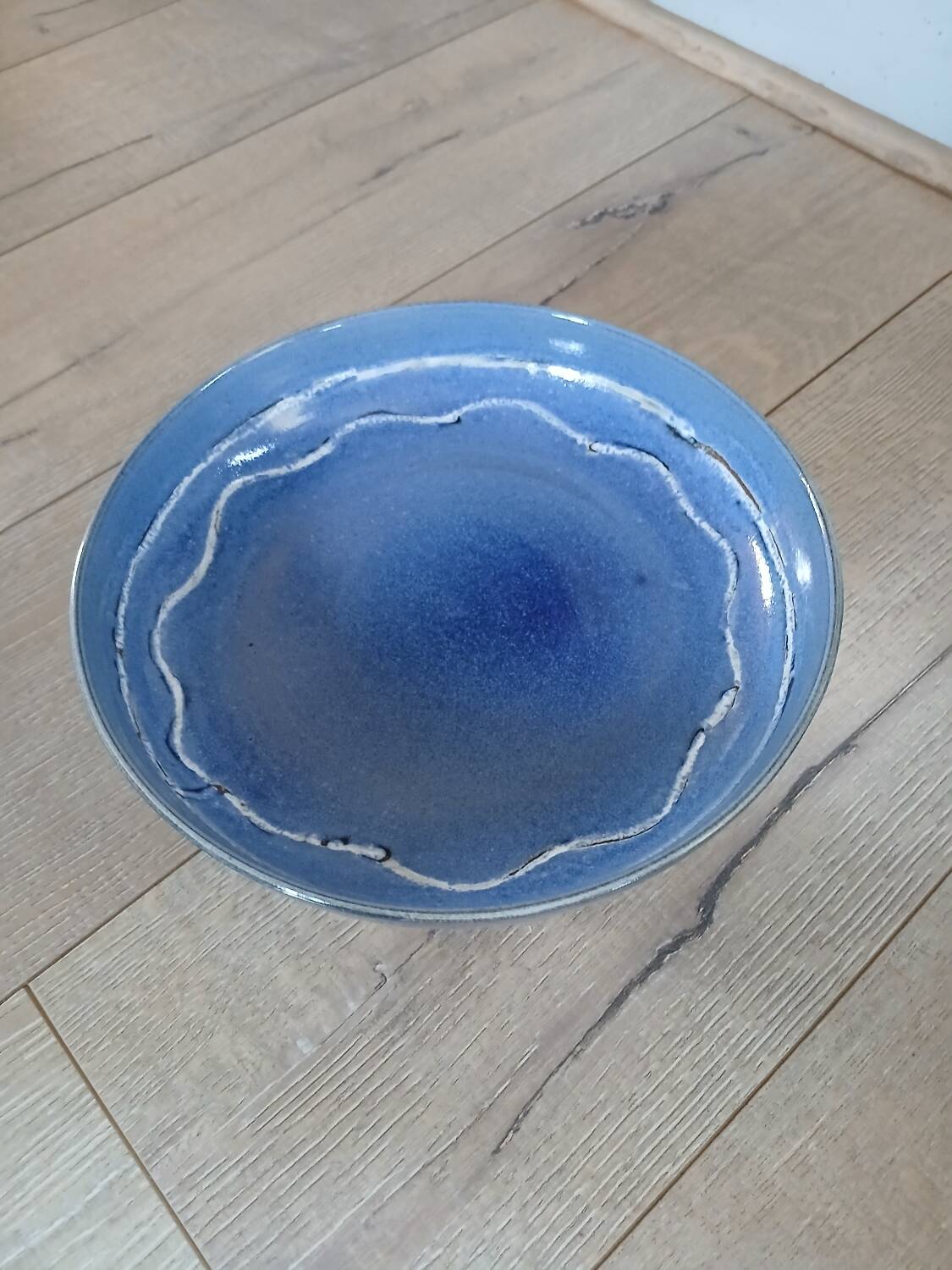 Compotier en poterie artisanale 