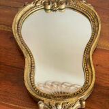 Wooden mirror 34x19cm