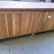 Vintage sideboard in solid oak from France, 20th century, 250cm