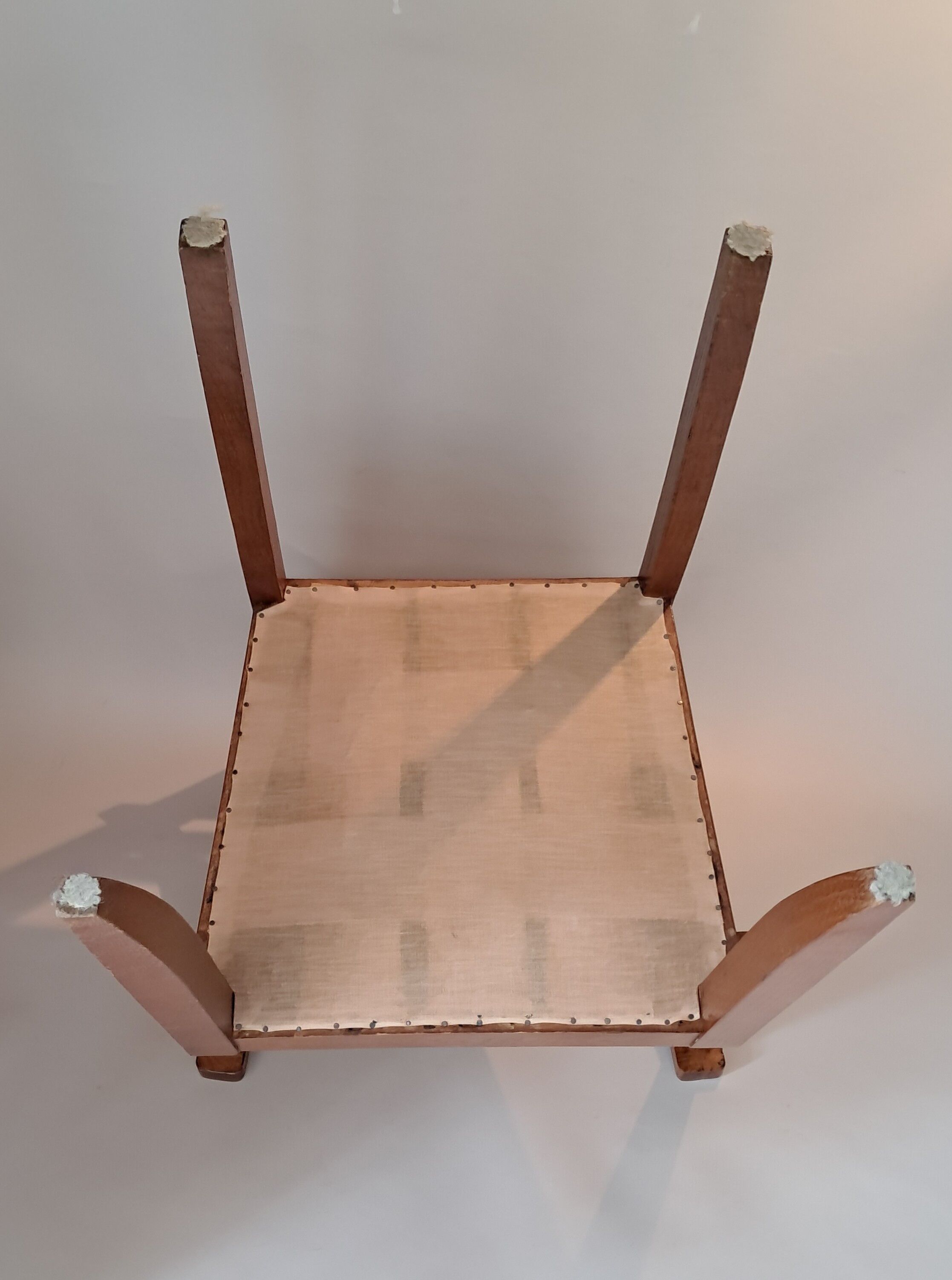 Art Deco bridge armchair