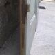 Set of 2 molded old communication doors