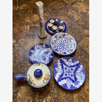 Lot of Breton ceramics