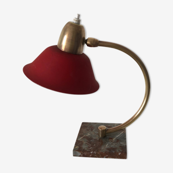 Lampe de bureau coquelicot  1950