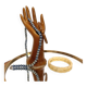 Brown soliflore hand