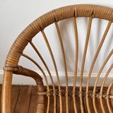 Fauteuil en rotin pour enfant