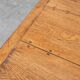 French Provincial Oak 19th century Farmhouse table with drawers, France