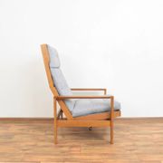 Mid-Century Danish Oak Armchair by Leif Alring for Madsen & Schubell, 1960s