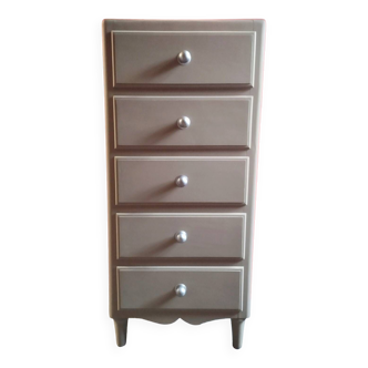 5-drawer art deco style chest of drawers. the 50's