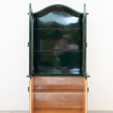 Bamboo and glass display from the 70s 80s