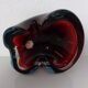 Sommerso Murano Glass Ashtray, Italy, 1960s