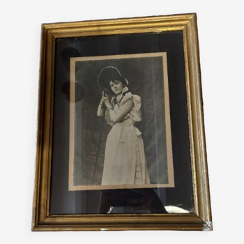 Photographie ancienne Emilienne d'Alençon XIXème