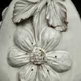 Large white ceramic slip lamp
