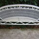Ancient rattan headboard