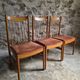Set of 6 Danish teak dining chairs model 422, attributed to Arne Vodder for Sibast, 1960s.