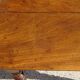 Vintage desk in solid walnut