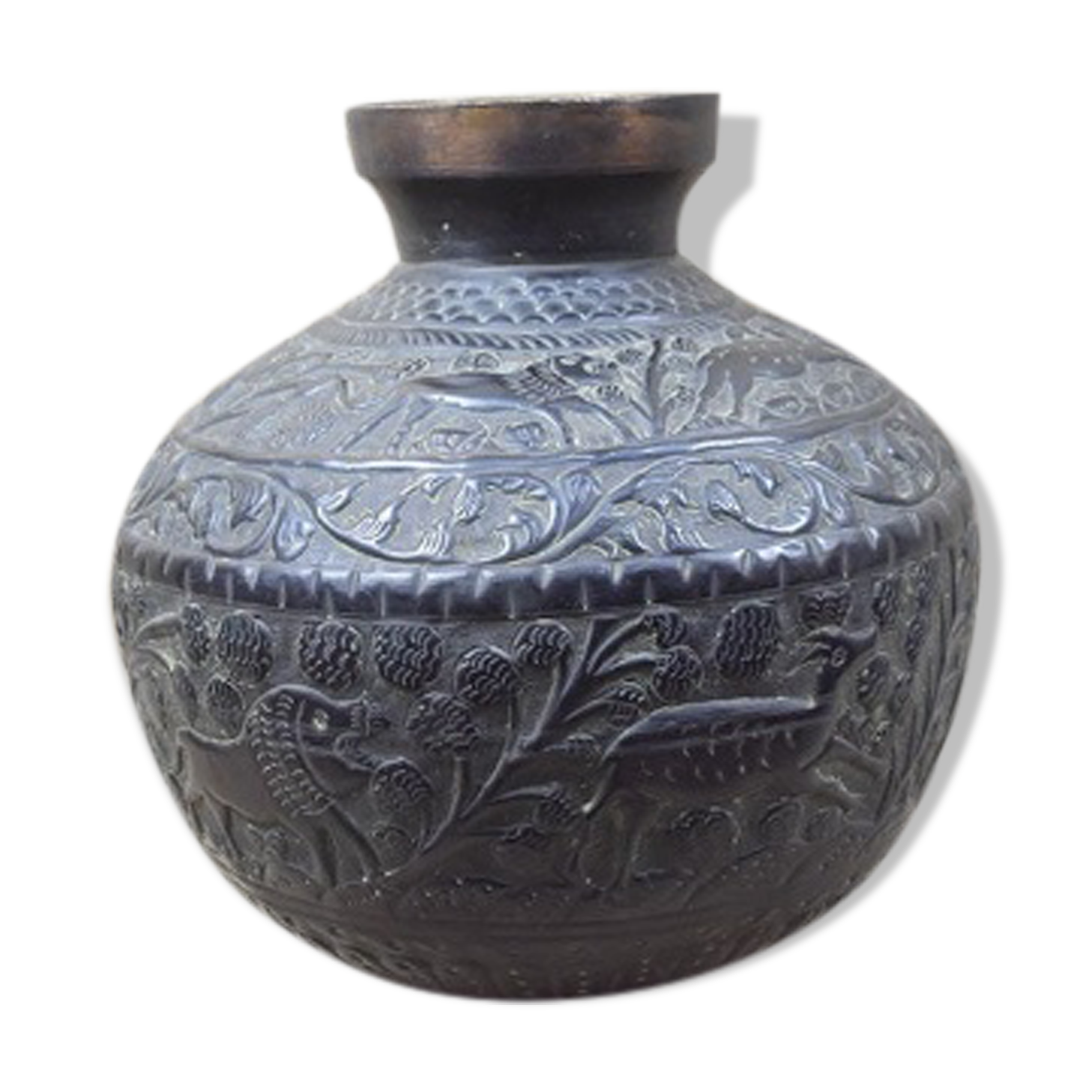 Jarre in bronze metal