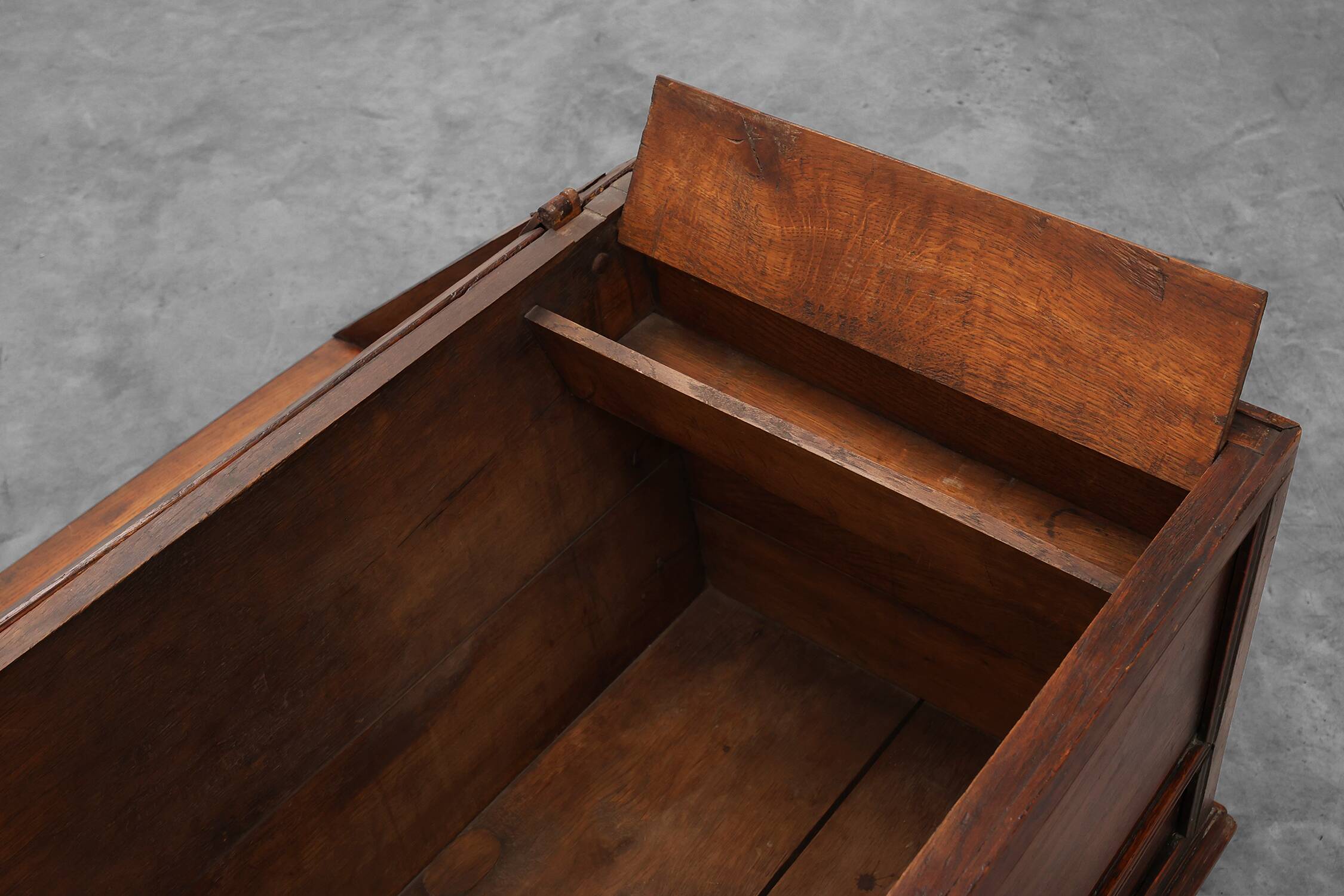 Large 18th Century Provincial oak Chest, France