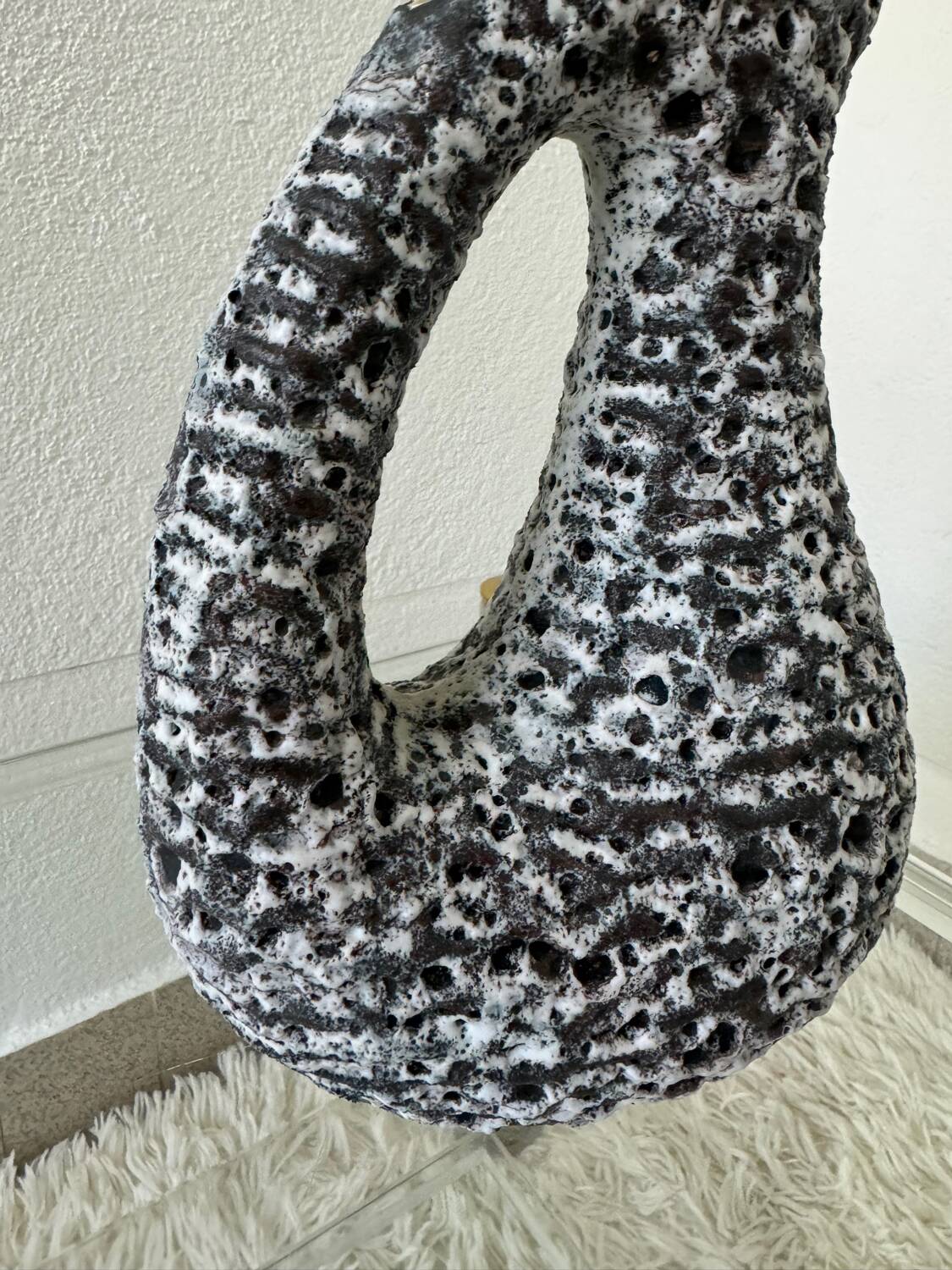 Ceramic lava pitcher from the 60s