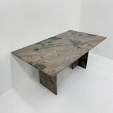 Mid-century modern granite dining table , 1970s