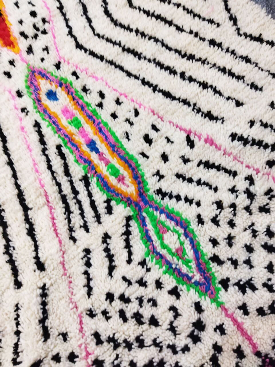 Moroccan berber carpet 246x150cm