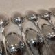 12 silver-plated soup spoons, Christofle goldsmith, Spatours model