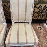 Suite of 4 Louis XVI style chairs