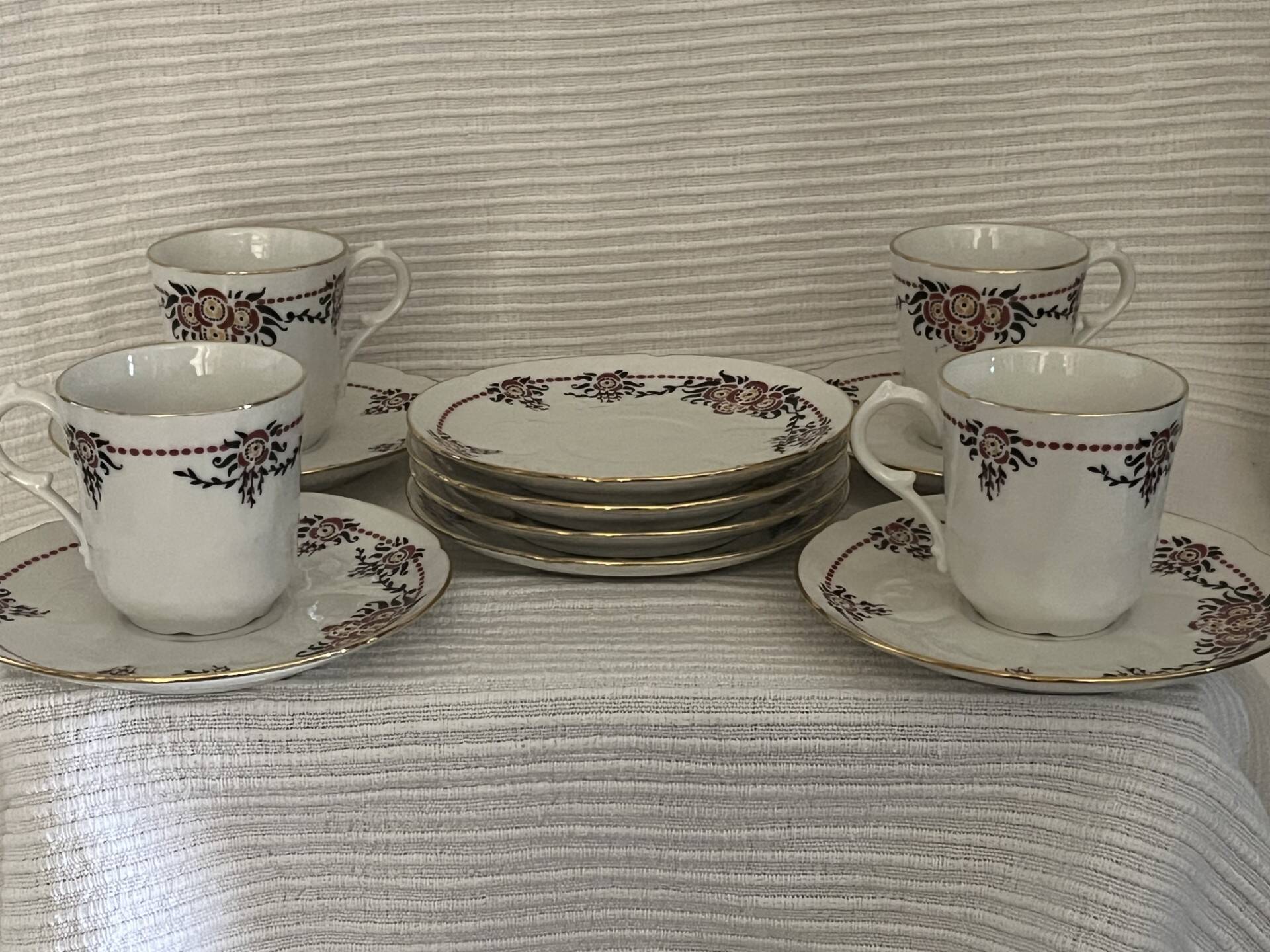 Antique coffee service Porcelain from LIMOGES (B&Cie) 13 pieces