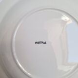 Assiettes creuses HBCM, St Amand