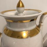 Porcelain coffee maker of old Paris