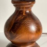 Solid wood vintage country style lamp