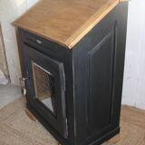 Antique oak jam jar