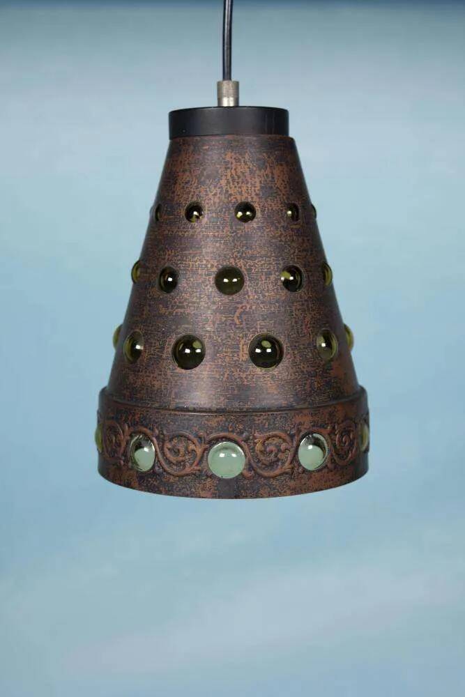 Vintage suspension by Peil & Putzler, brutalist style from the 50s/60s.