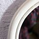 Vintage rattan mirror