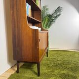 Vintage rosewood bookshelf – mid-century modern Scandinavian design