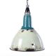 Enamel pendant lamp green