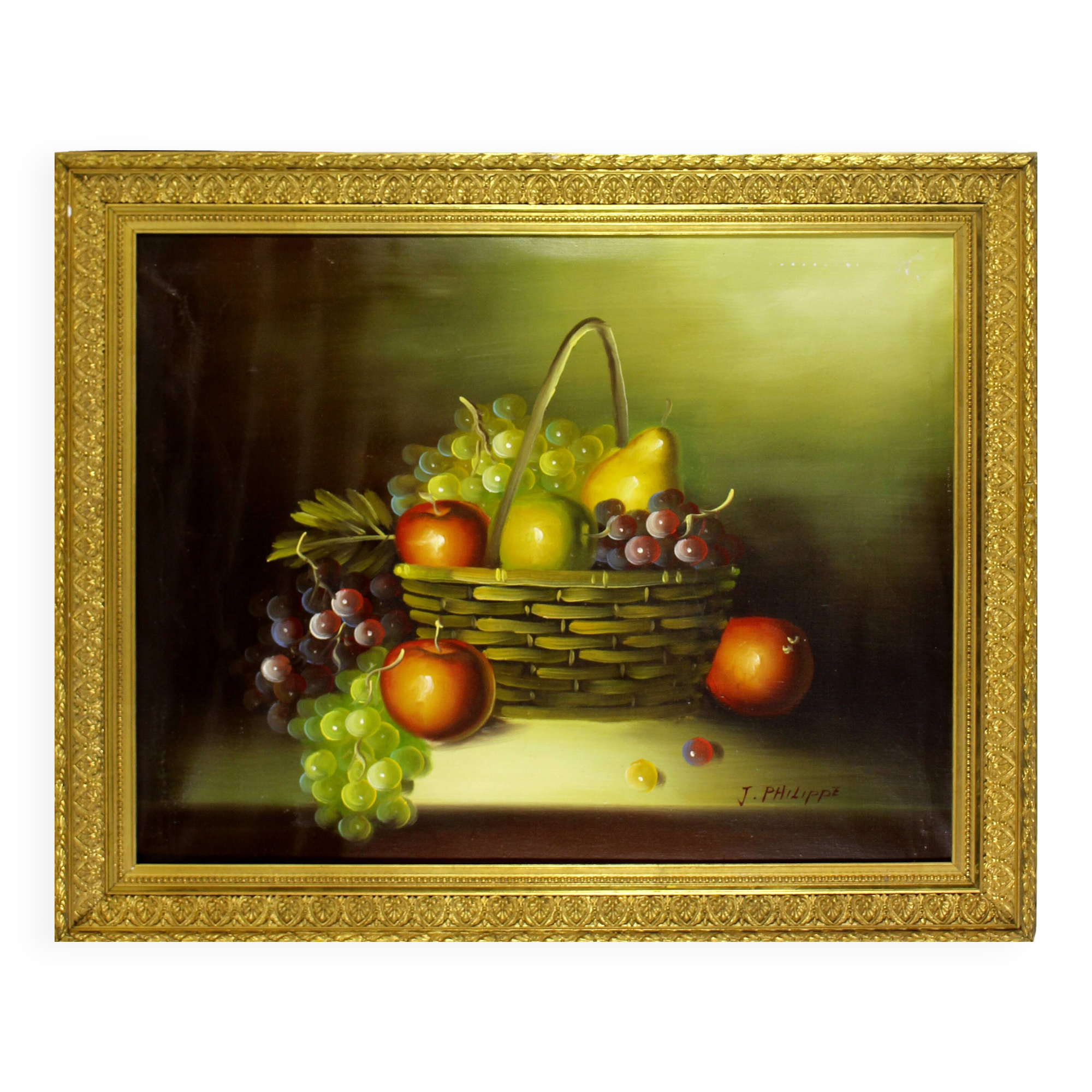 Still life with grapes
