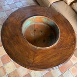 Table basse ronde en bois