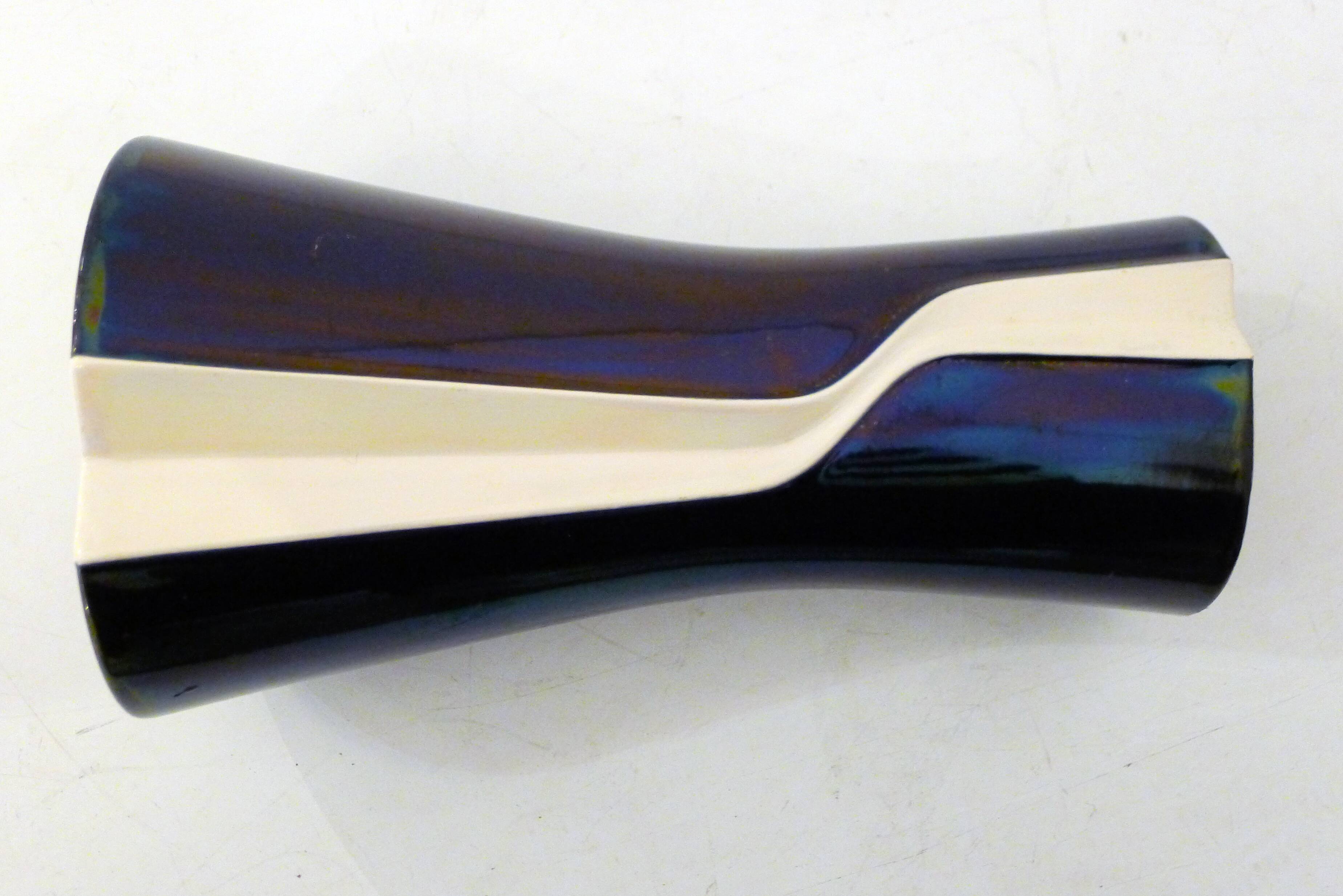 Large graphic vase Verceram