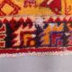 Turkish oushak rug 140x77 cm vintage carpet