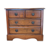 English mahogany chest of drawers