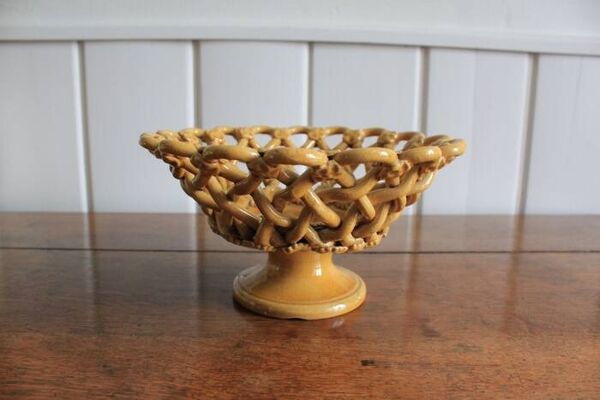 Corbeille en céramique tressée Maison Pichon Uzès